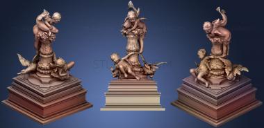 3D model Gargoyles 076 (STL)